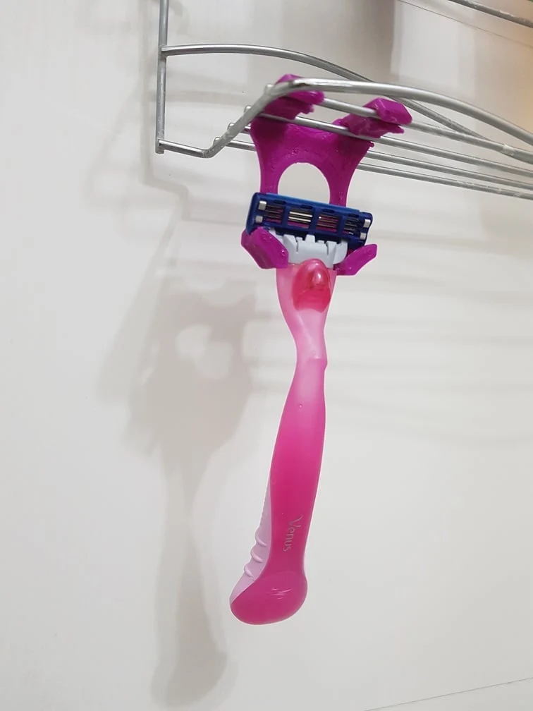 Porte-rasoir Gillette pour l'organisateur de douche