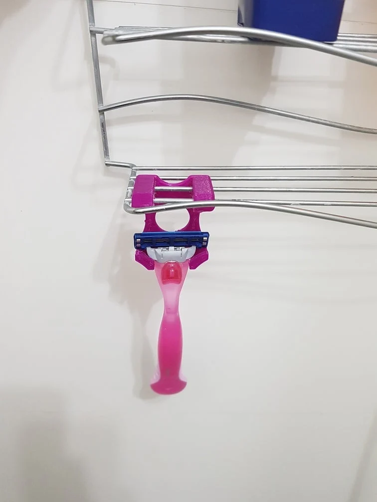 Porte-rasoir Gillette pour l'organisateur de douche
