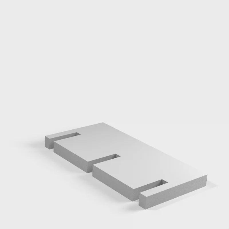Porte-échantillon pour flacons de parfum avec trou de 9 mm
