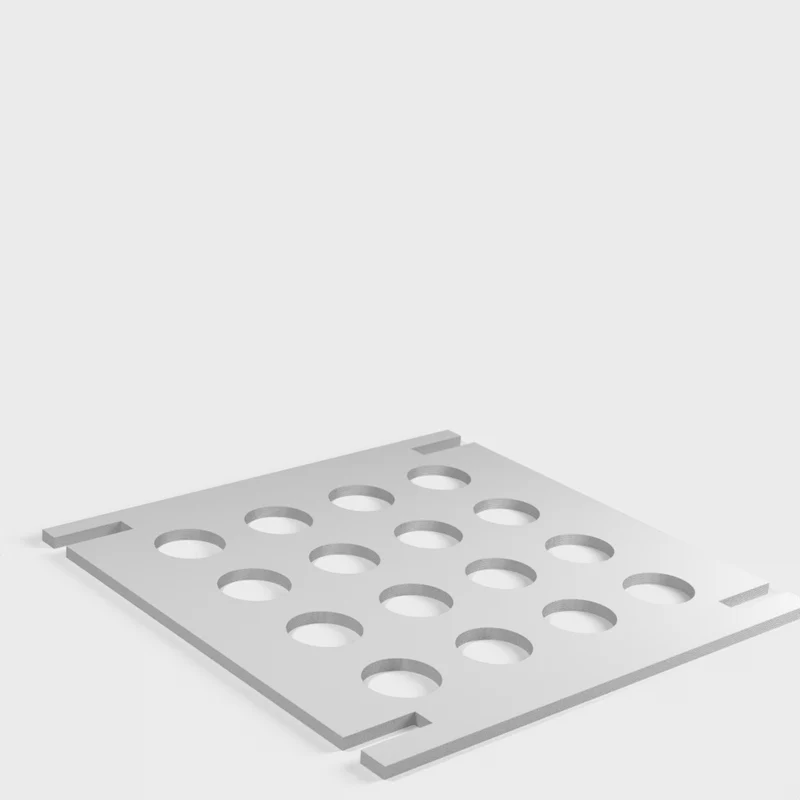 Porte-échantillon pour flacons de parfum avec trou de 9 mm