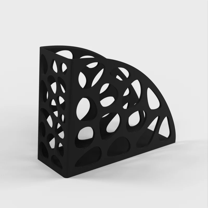 Porte filtre à café avec schéma de Voronoï