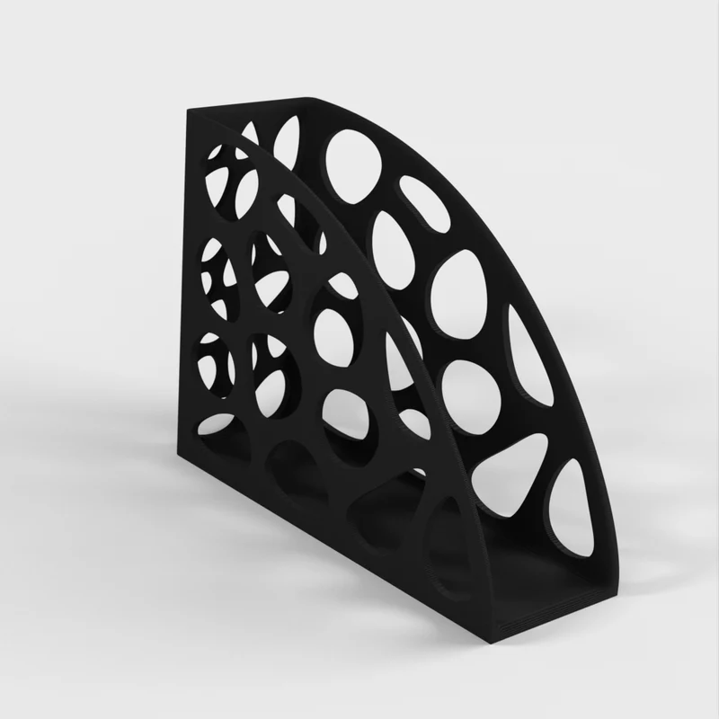 Porte filtre à café avec schéma de Voronoï