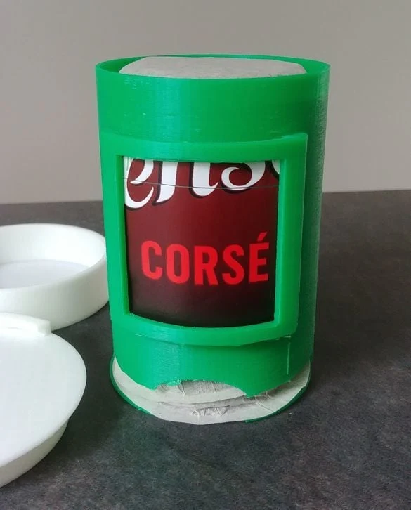 Senseo Pad Holder "Colonne Morris" pour ranger les dosettes de café