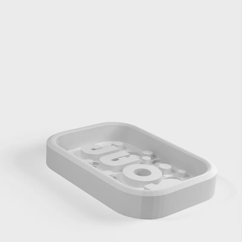 Porte-savon antidérapant 100x70x15mm avec taille réglable