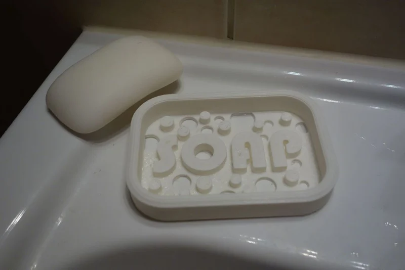 Porte-savon antidérapant 100x70x15mm avec taille réglable
