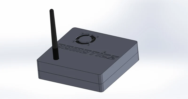 Boîtier Domoticz personnalisé avec Raspberry Pi, Pi Drive et RFX.com