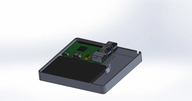 Boîtier Domoticz personnalisé avec Raspberry Pi, Pi Drive et RFX.com