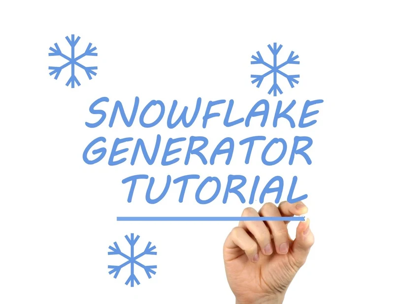 Tutoriel sur le générateur Snoflager pour BlocksCAD