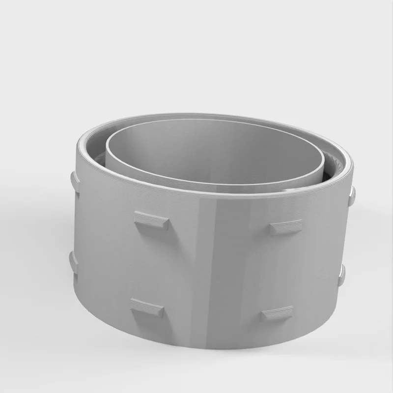 Raccord de tuyau d'aspiration pivotant pour tuyaux de 35 mm et 40 mm