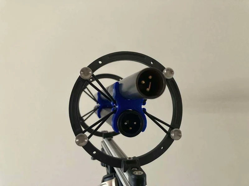 Clip micro double pour Rode Blimp 22mm & 19mm