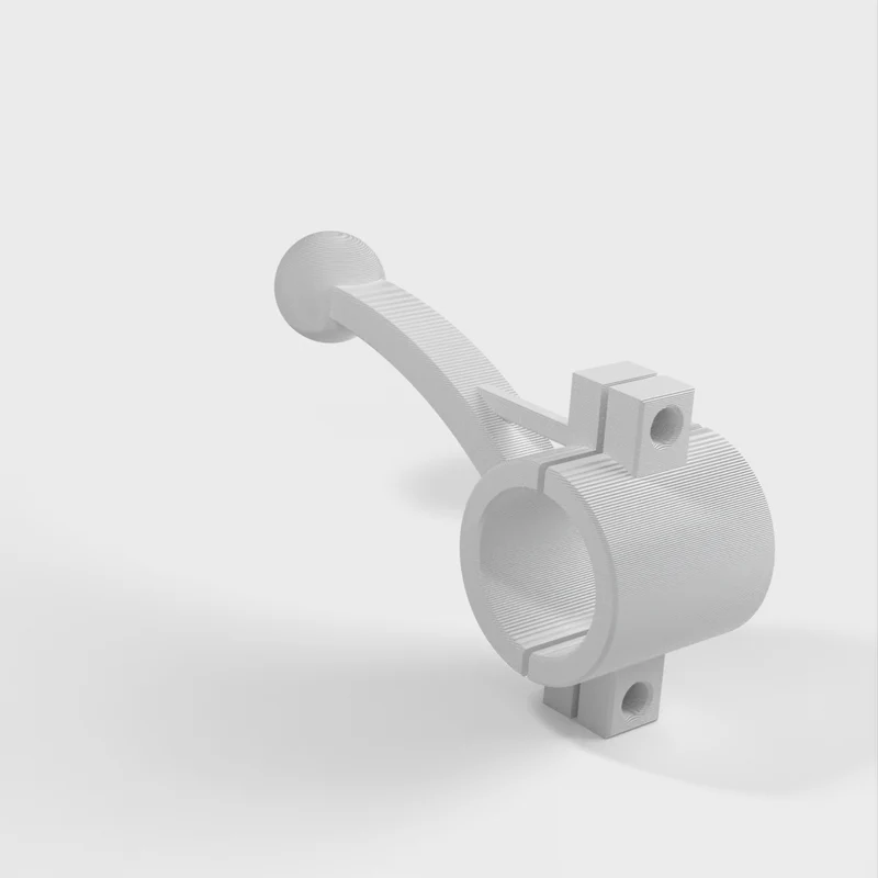 Support GPS MC Garmin pour manette 22mm sur AT RD07