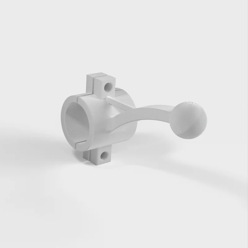 Support GPS MC Garmin pour manette 22mm sur AT RD07