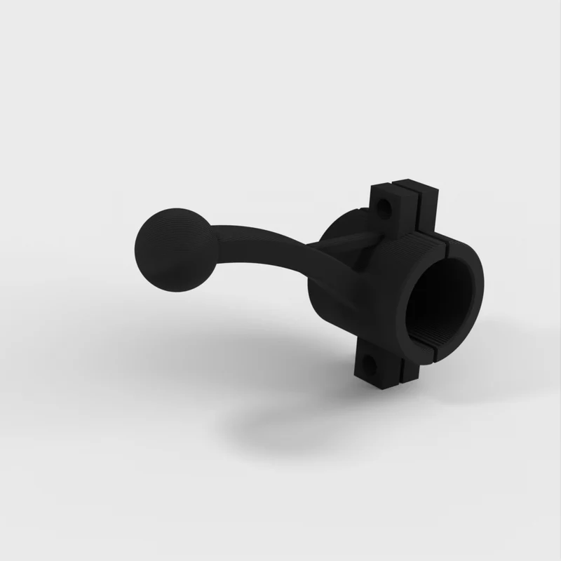 Support GPS MC Garmin pour manette 22mm sur AT RD07