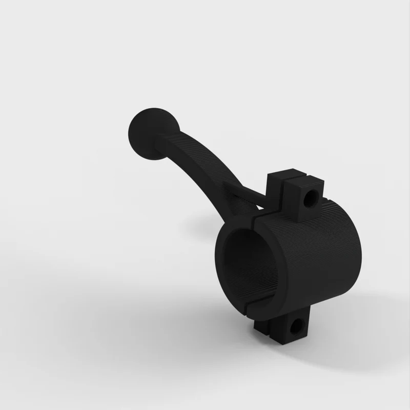 Support GPS MC Garmin pour manette 22mm sur AT RD07