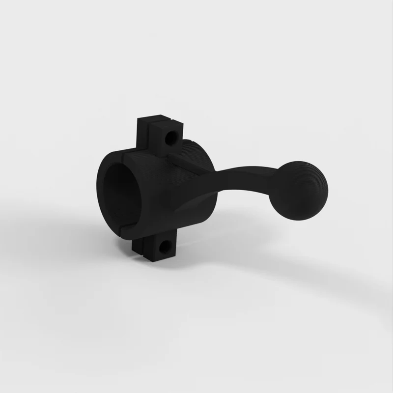 Support GPS MC Garmin pour manette 22mm sur AT RD07