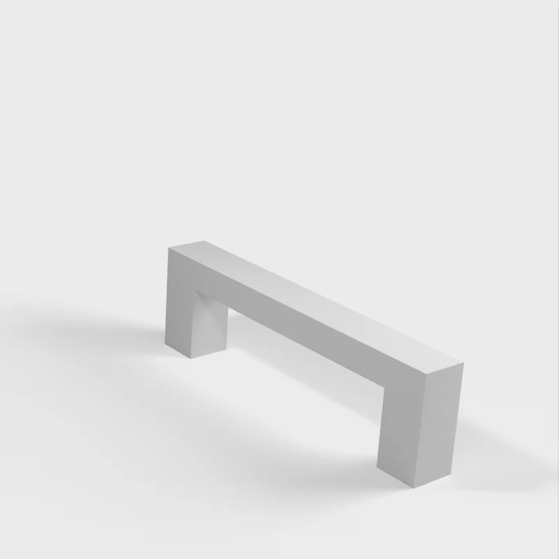 Poignées utiles et confortables (120/140mm) pour meubles et boîtes, plusieurs variantes
