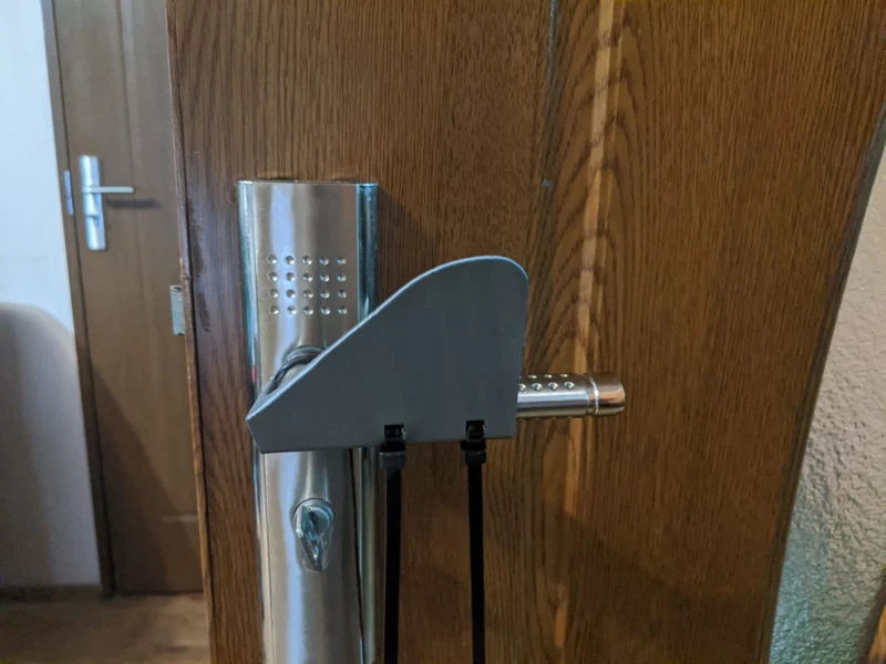 Poignée de porte pour une utilisation mains libres