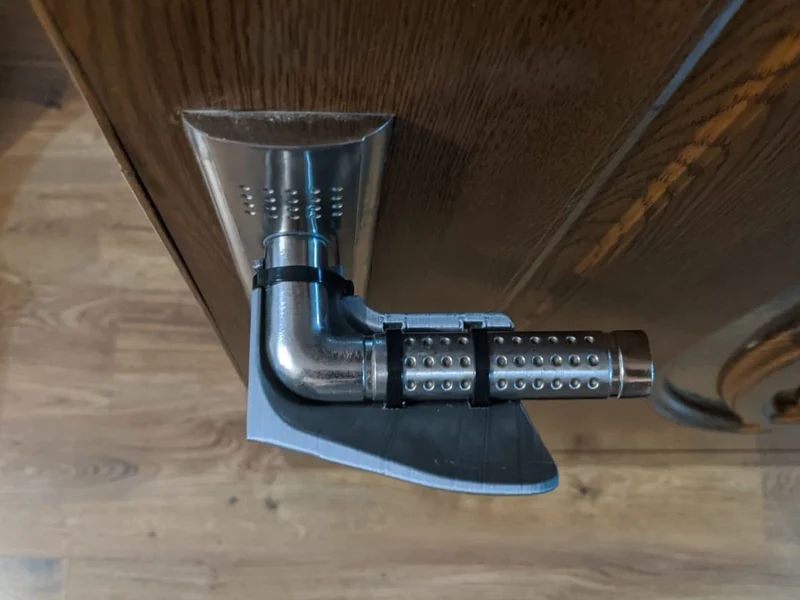 Poignée de porte pour une utilisation mains libres