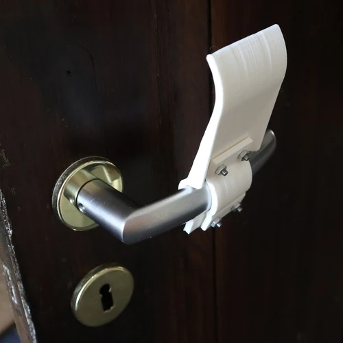 Ouvre-porte mains libres pour les poignées de porte rondes, elliptiques et incurvées