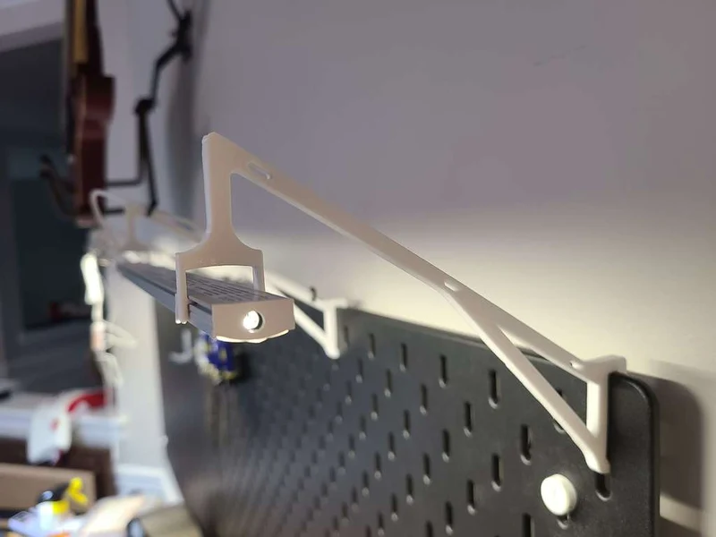 Clip lumineux pour IKEA SKÅDIS Board pour ASOKO Under Cabinet Led Light