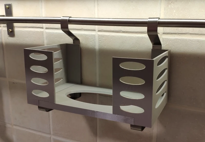 Distributeur de serviettes en papier pour étagère Ikea Grundtal