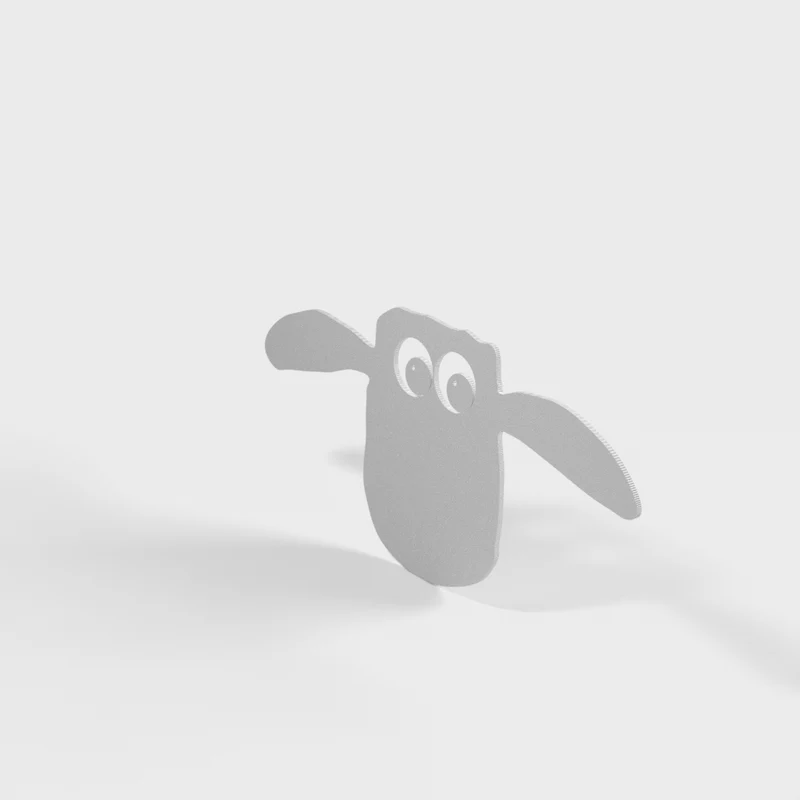 Porte-papier toilette avec mouton (Shaun)