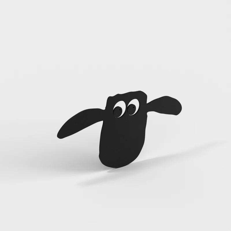 Porte-papier toilette avec mouton (Shaun)