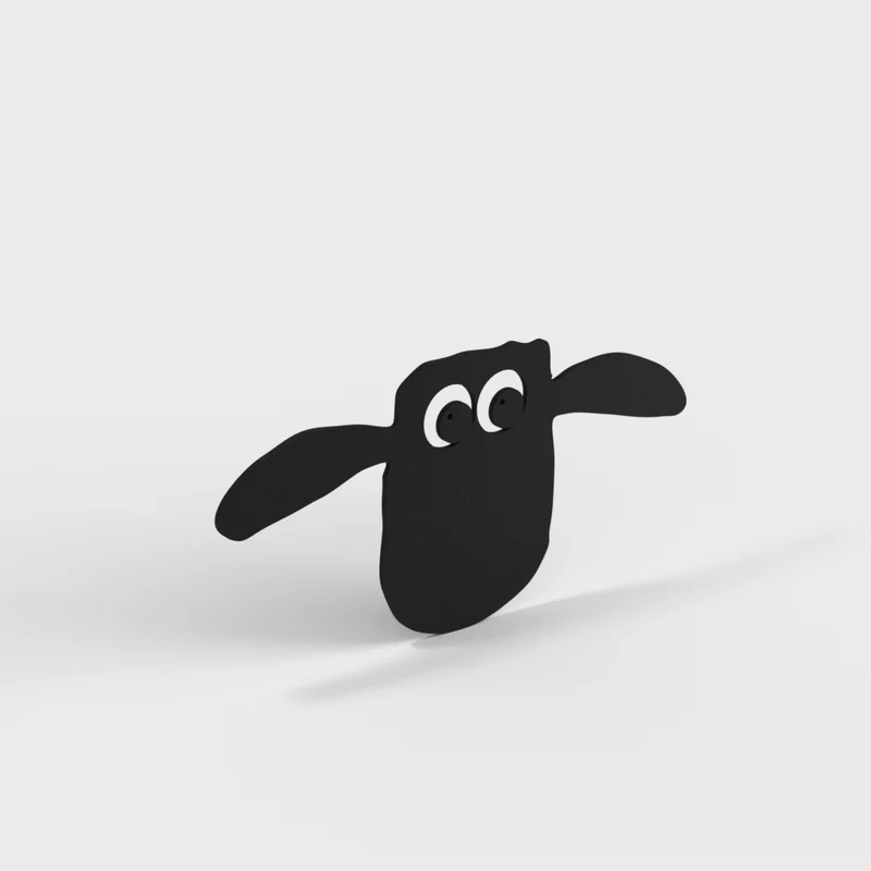 Porte-papier toilette avec mouton (Shaun)