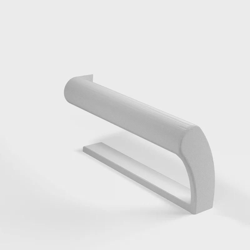 Porte-papier toilette avec renfort pour salle de bain