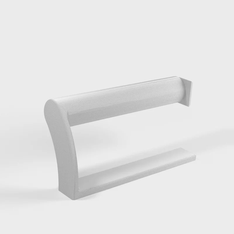 Porte-papier toilette avec renfort pour salle de bain