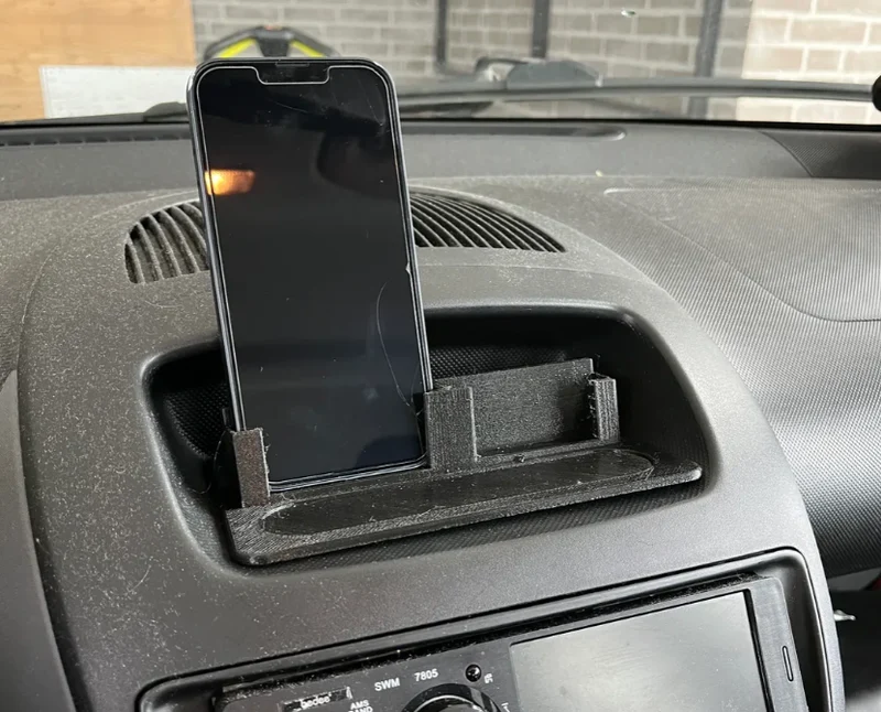 Support téléphone de voiture pour Toyota Aygo, Peugeot 107, Citroën C1 (modèles 2005-2018) - iPhone 12/13/14 & iPhone 12/13 mini