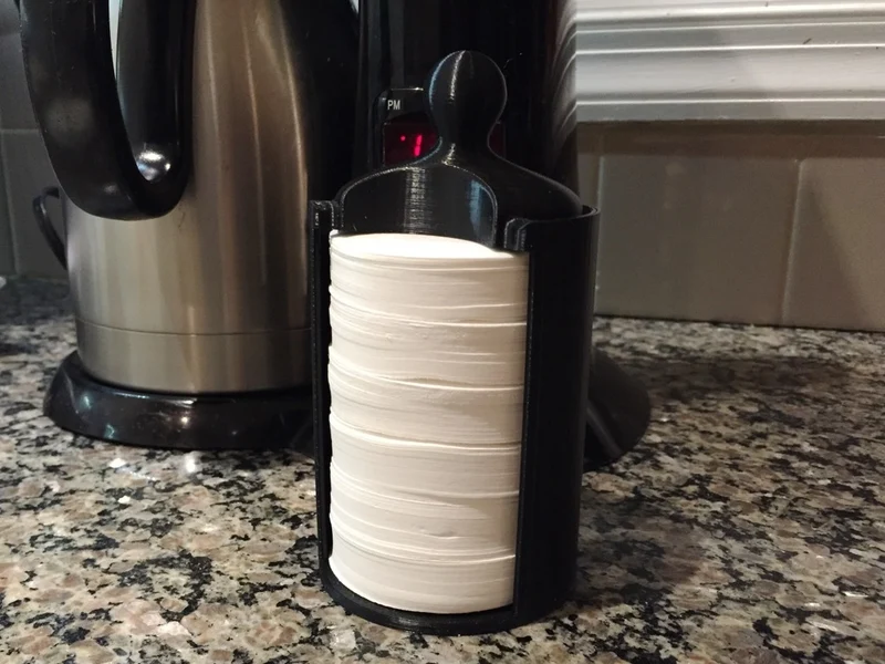 Porte-filtre Aeropress (haut) pour deux packs de filtres