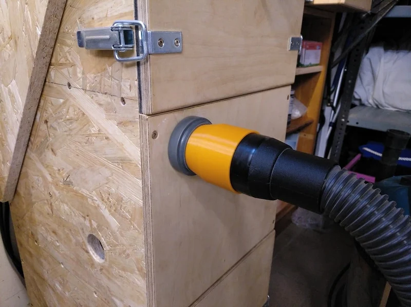 Adaptateur de vide DN 50 pour tuyau de 58 mm (Convient pour Metabo, Makita et Nilfisk)
