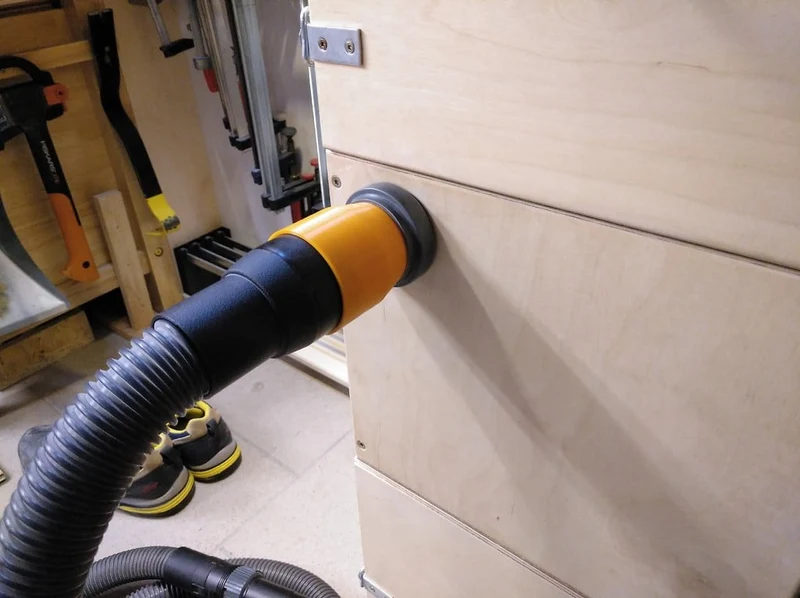 Adaptateur de vide DN 50 pour tuyau de 58 mm (Convient pour Metabo, Makita et Nilfisk)