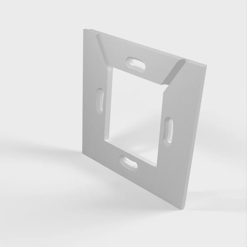 Support mural flottant pour tablette avec support chargeur