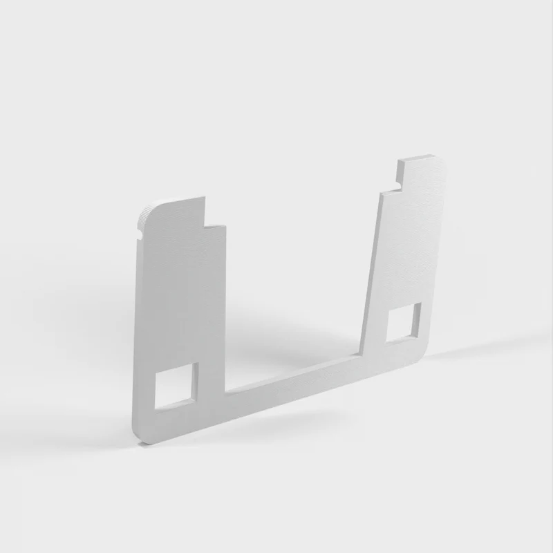 Support mural flottant pour tablette avec support chargeur