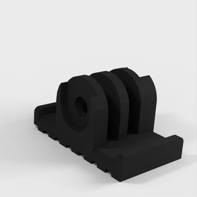 Support GoPro pour snowboard et ski (version 90° et 45°)