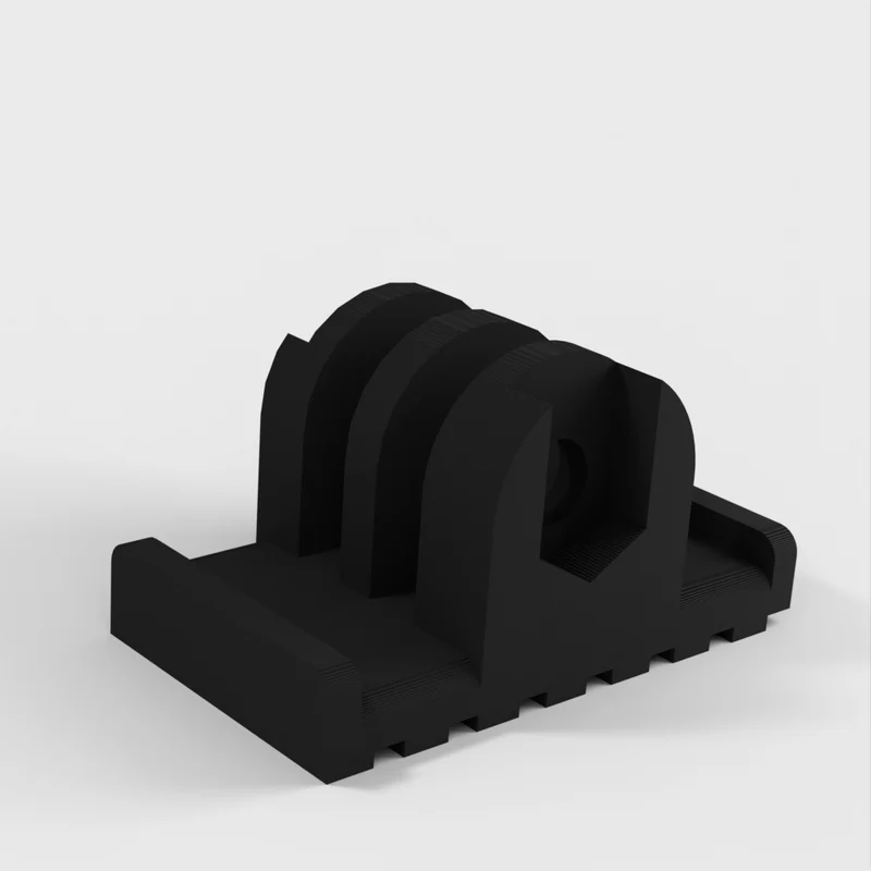 Support GoPro pour snowboard et ski (version 90° et 45°)