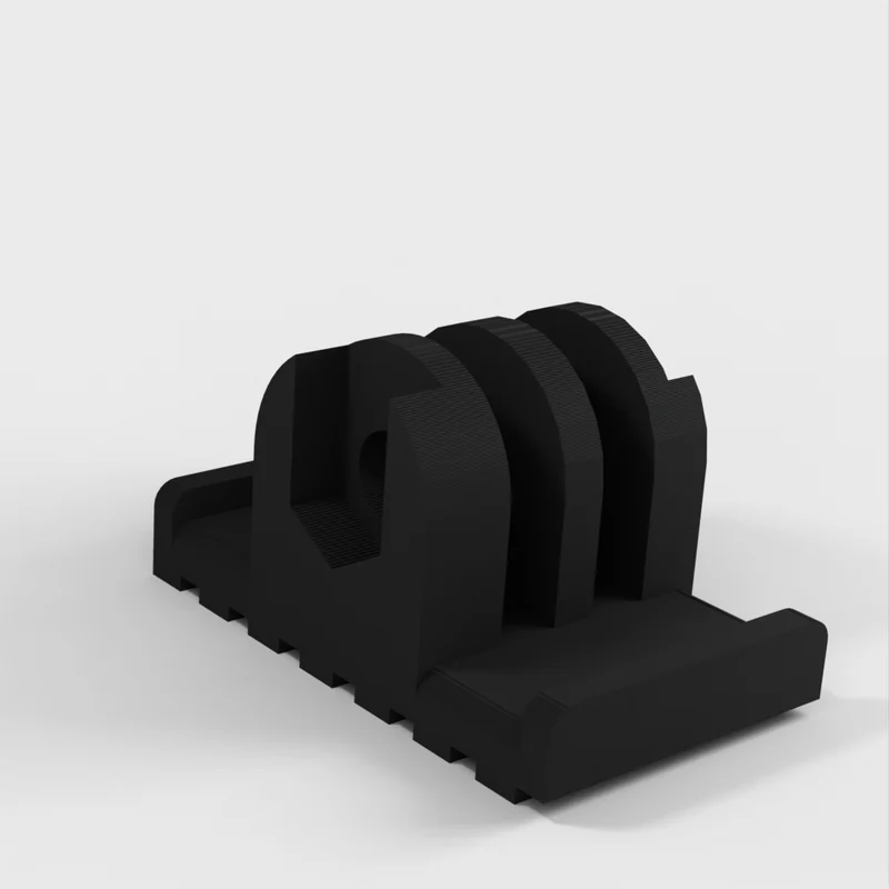 Support GoPro pour snowboard et ski (version 90° et 45°)