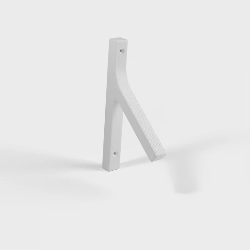 Support mural incliné pour skis pour rangement et présentation (lot de 2)