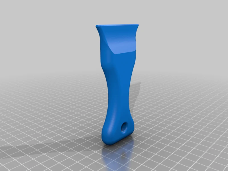 Manche de lame de rasoir pour le nettoyage du lit de verre de l'imprimante 3D