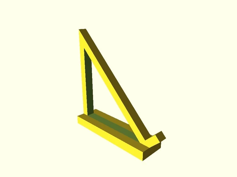 Support de clavier à angle réglable