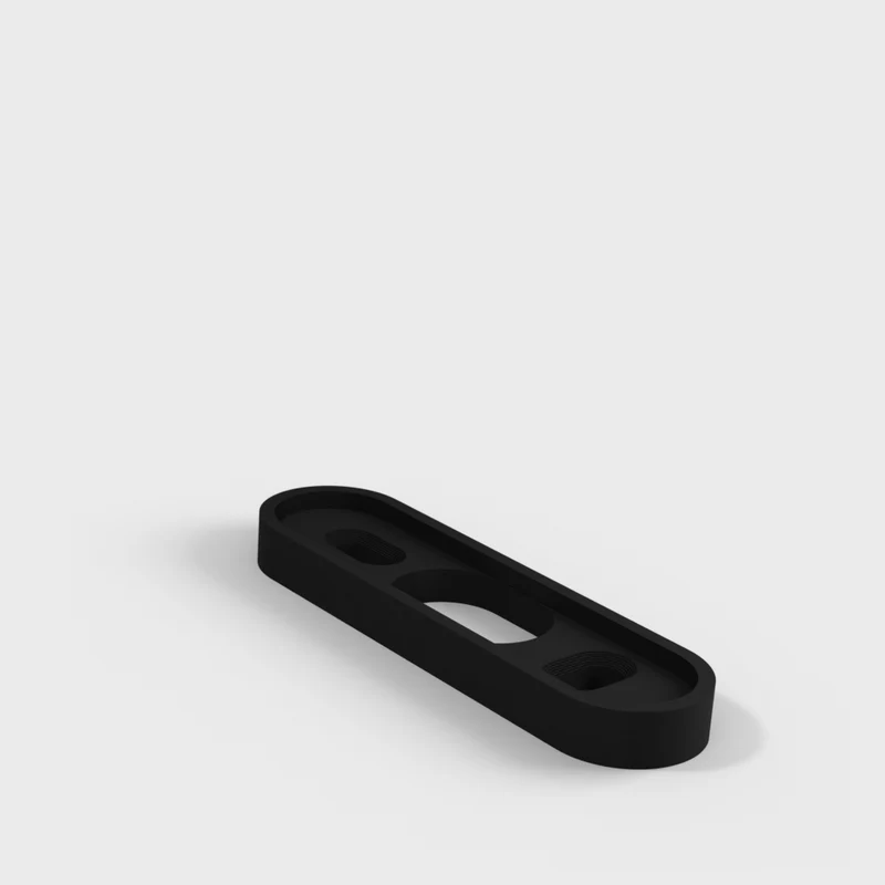 Support de montage à 45 degrés et plaque d'espacement de 1/4 de pouce pour la sonnette Nest Hello