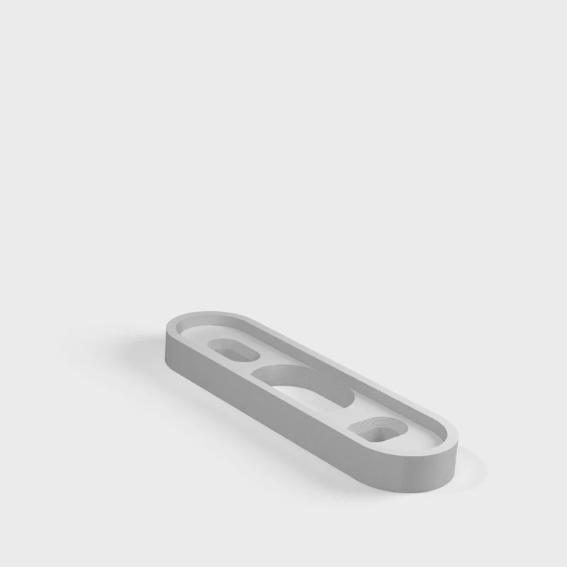 Support de montage à 45 degrés et plaque d'espacement de 1/4 de pouce pour la sonnette Nest Hello