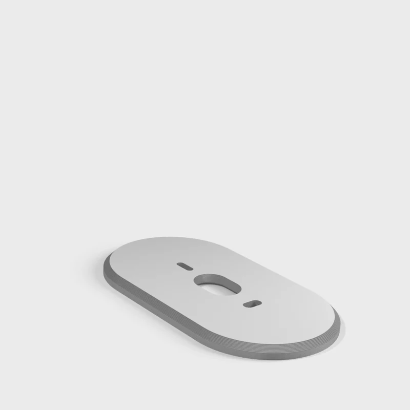 Support de montage à 45 degrés et plaque d'espacement de 1/4 de pouce pour la sonnette Nest Hello