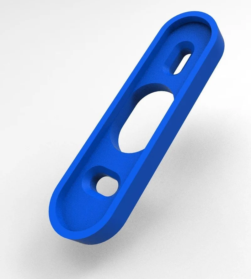 Support de montage à 45 degrés et plaque d'espacement de 1/4 de pouce pour la sonnette Nest Hello
