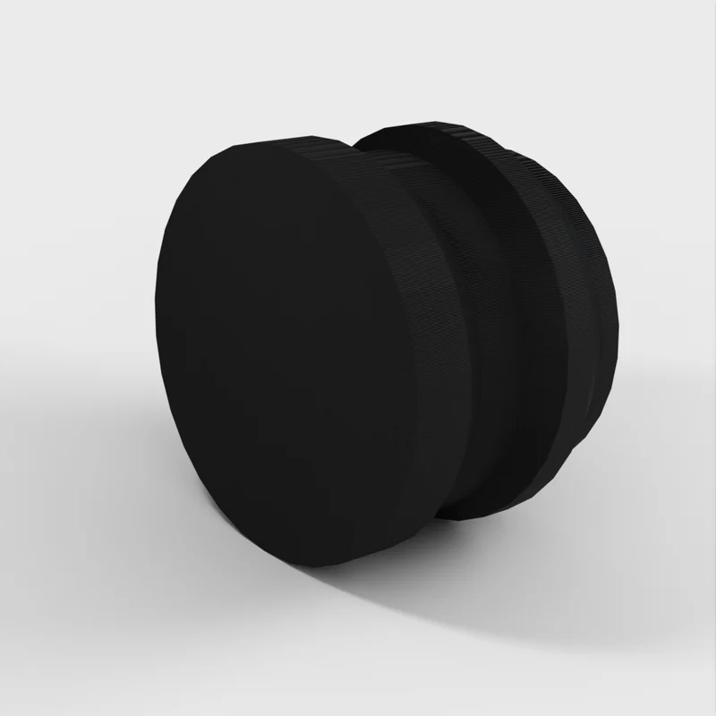 Poignée de la porte de l'enceinte
