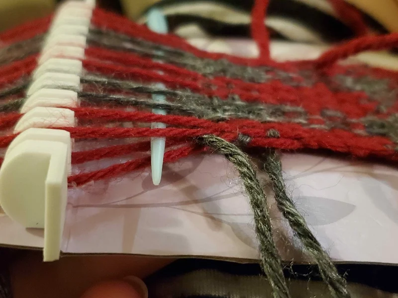 Mini Heddle Bar pour le tissage sur métier à papier pour les enfants