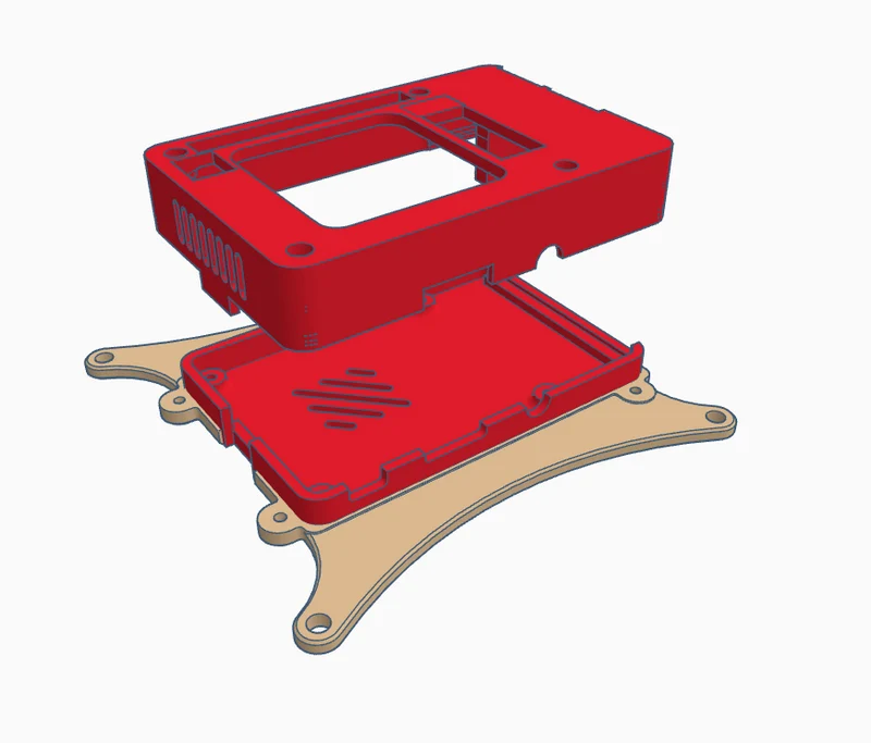 Ventilateur de refroidissement pour Raspberry Pi 3 avec 52 Pi Expansion Card et 0.91 OLED V1.0