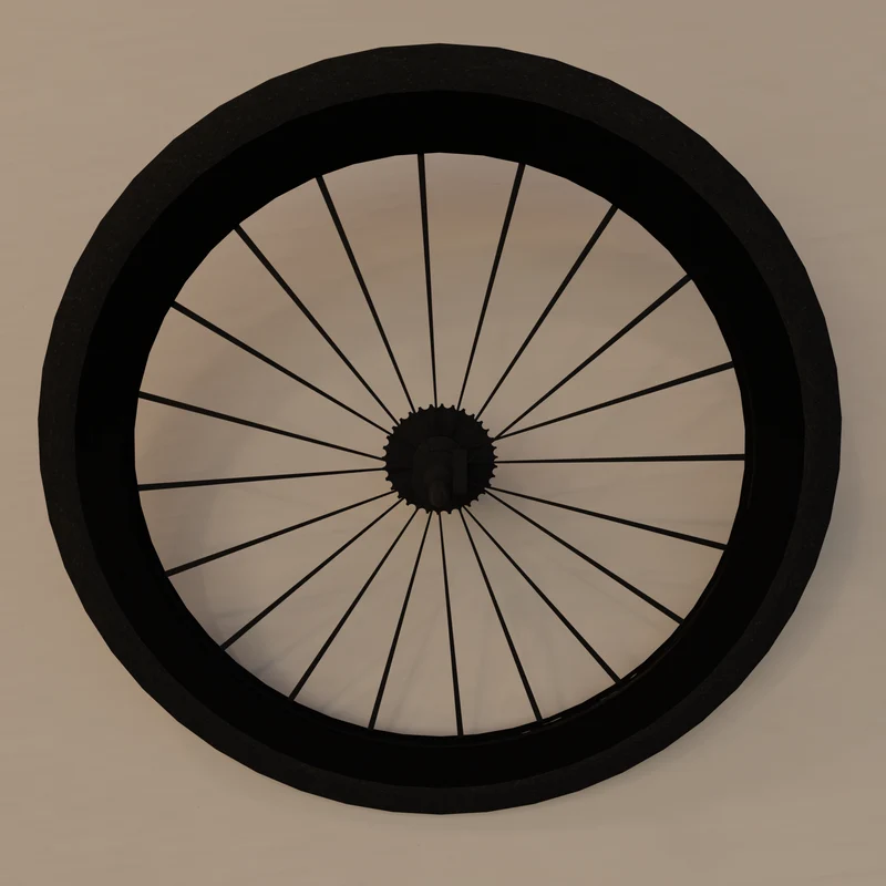 Support mural pour roues de vélo de course